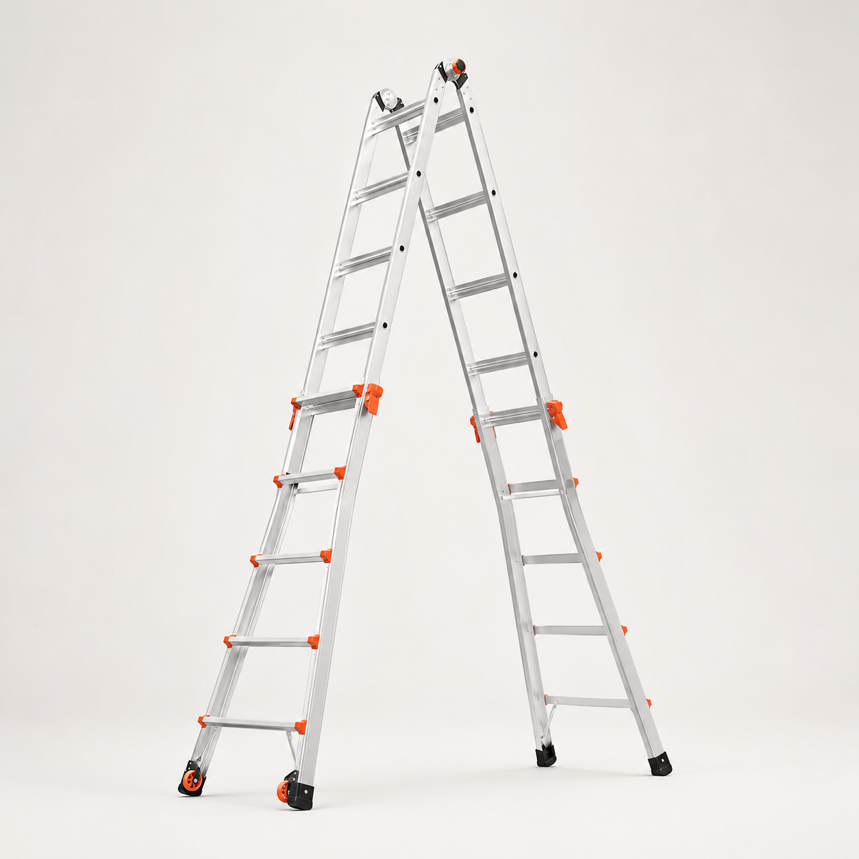 Velocity M22 multi-position aluminum ladder in A-frame configuration